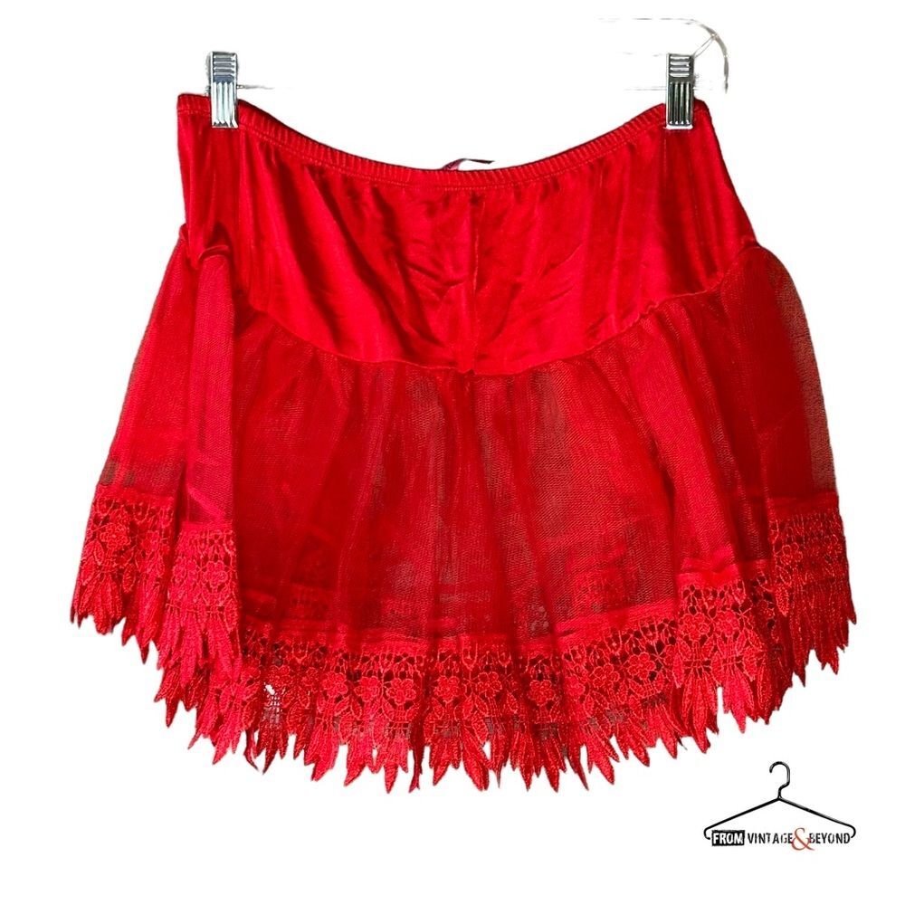 Lace Trimmed Petticoat Tutu